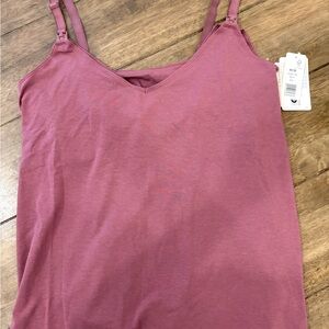 Women's Nursing Tank Top. Pink. BNWT from Pink Blush. Size Large.